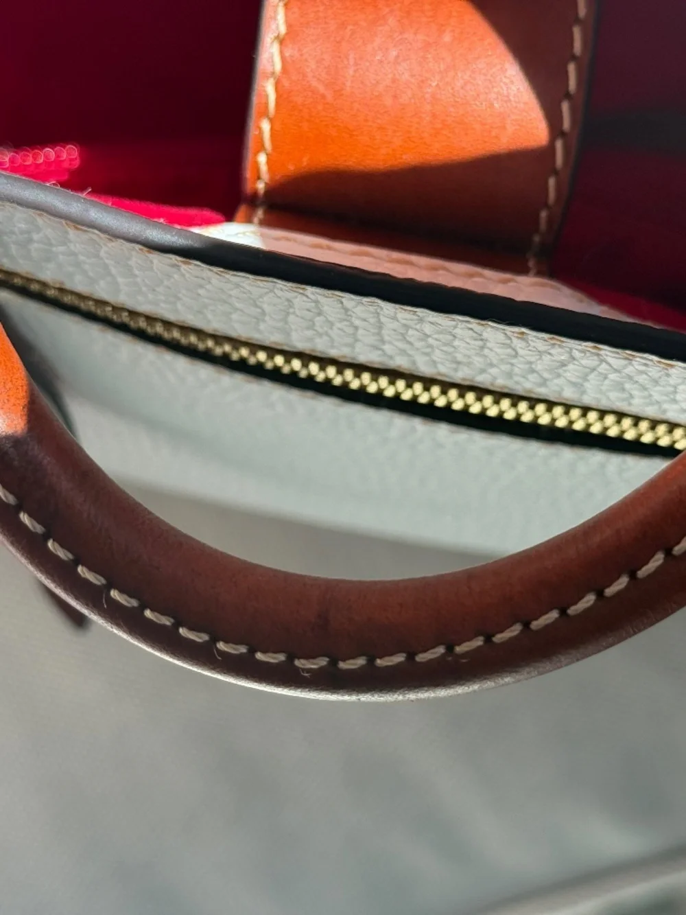 Dooney & Bourke Small Pebble Leather Satchel EUC